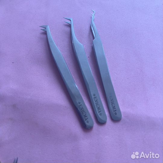 Пинцет для наращивания ресниц