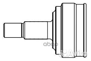 ШРУС наружный к-т KIA RIO II (JB) 827076 GSP