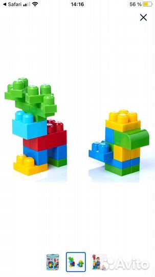 Lego mega bloks конструктор