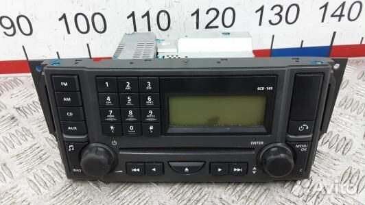 Магнитола land rover range rover sport (1KK10I401)