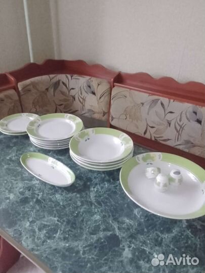 Сервиз столовый Дружковский фарфоровый завод