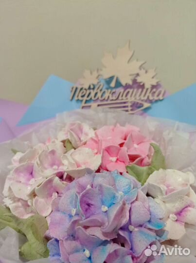 Зефирный букет на 1 сентября