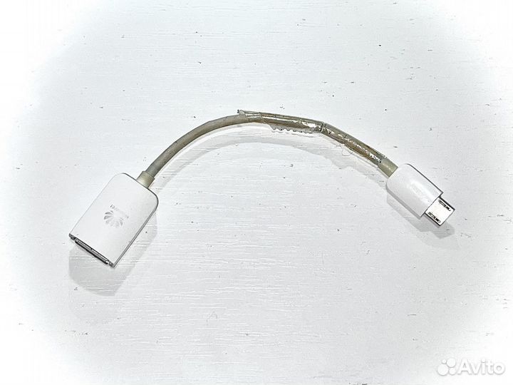 Кабель USB A Mini USB и кабель OTG huawei