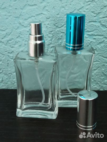 Флаконы для разливных духов, стеклянные