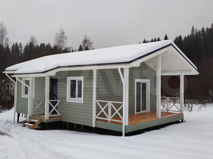 Дом 42,6 м² на участке 15 сот.