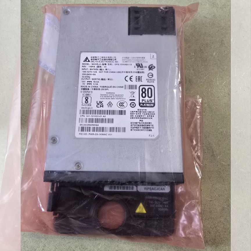 [PWR-C6-1KWAC] Блок Питания Cisco Pwr-C6-1kwac