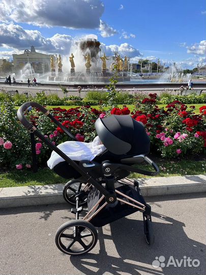Автолюлька cybex cloud z i size с базой