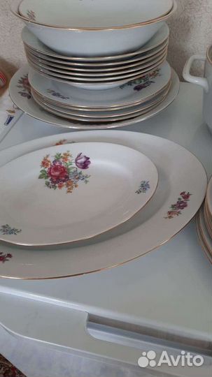 Часть столового сервиза СССР Чехословакия