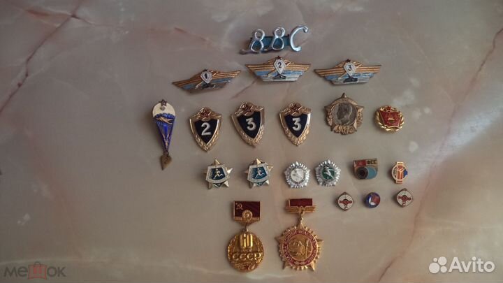 Значки медали кокарда гдр СССР венгрия