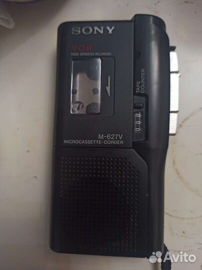 Кассетный диктофон sony
