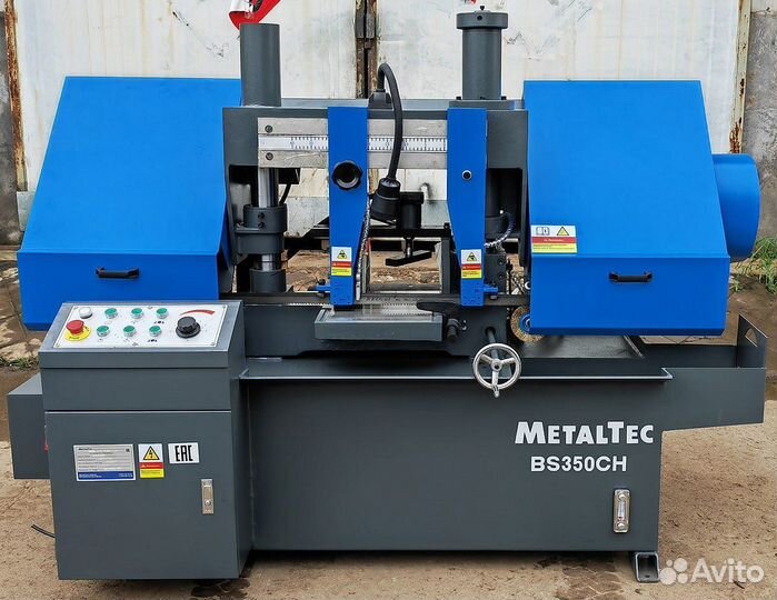 Полуавтоматический ленточнопильный станок MetalTec