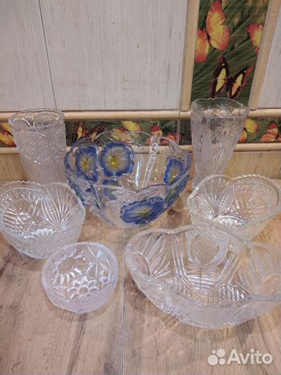 Хрусталь вазы