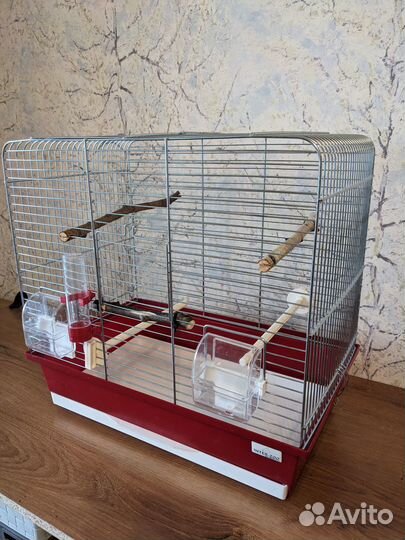 2 клетки и аксессуары для попугаев