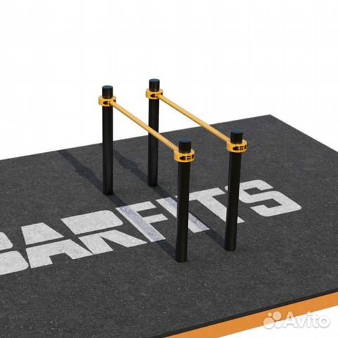 T-010 Брусья параллельные D89 металл