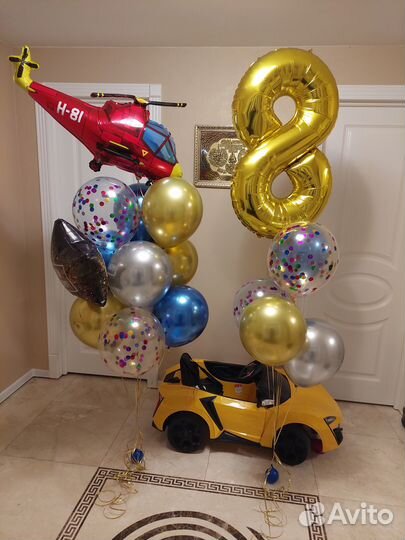 Воздушные шары для сына
