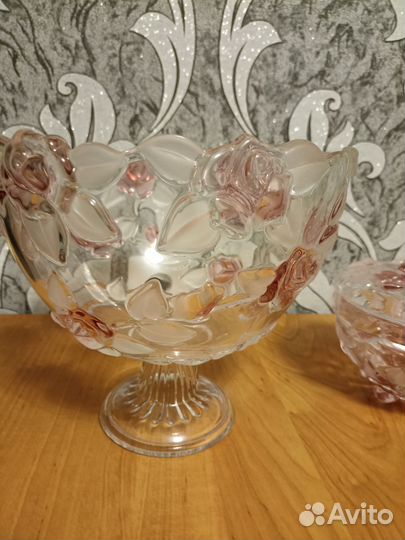 Вазы 3 шт для фруктов, конфет и сладостей