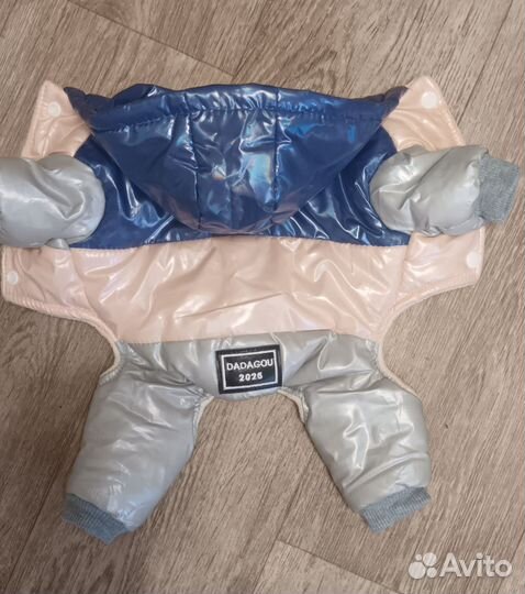 Тёплый комбинезон для собак мелких пород