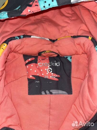 Зимний комбинезон для девочки 86