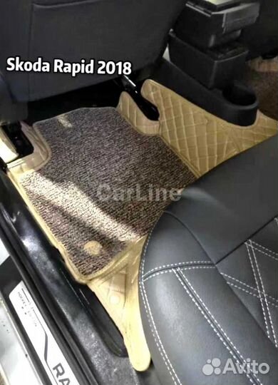 Коврики на Skoda Рапид 2018