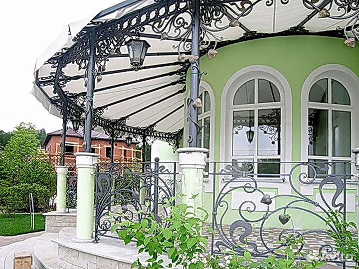 Кованный навес