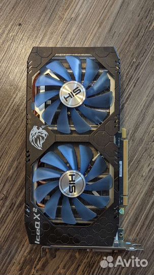 Видеокарта HIS rx 580 4gb