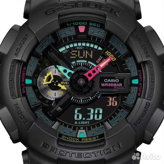 Мужские наручные часы Casio G-Shock GA-110MF-1A