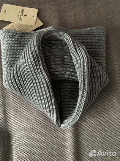 Снуд полушерсть новый Минидино