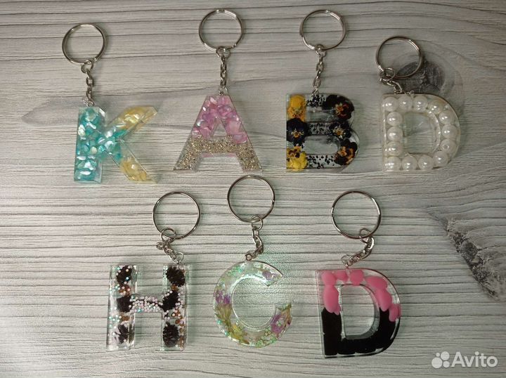 Брелки из эпоксидной смолы