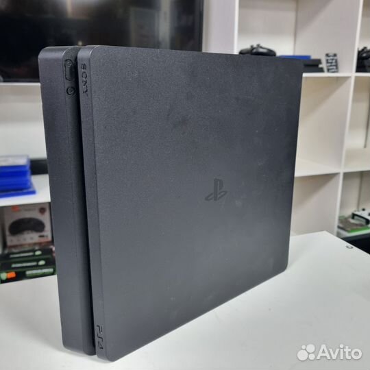 Sony PS4 Slim 500GB с диском Uncharted 4