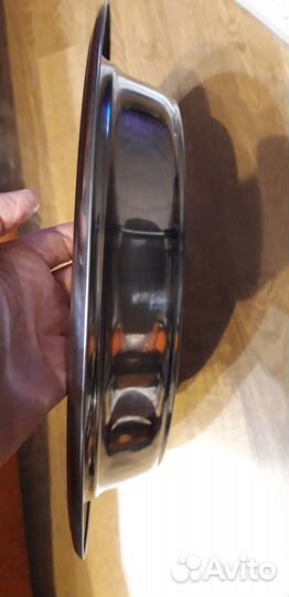 Подносы нержавейка разные новые