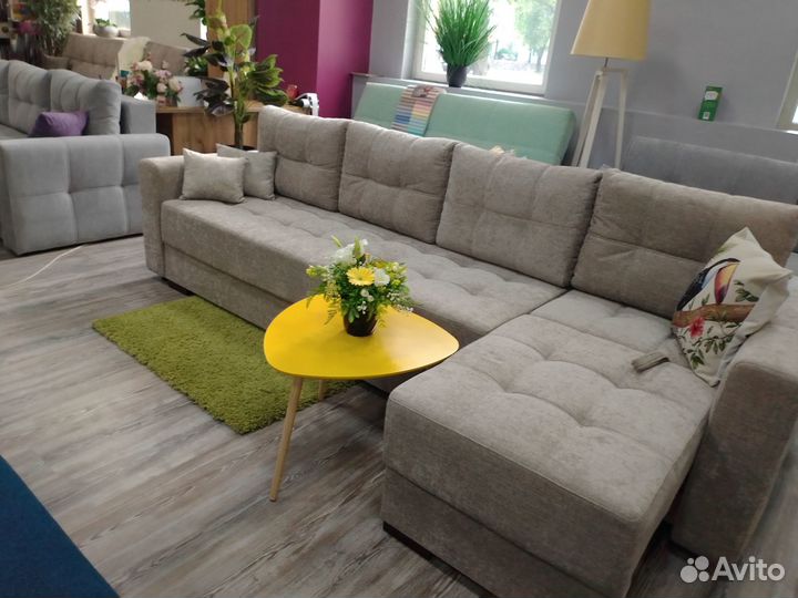 Диван новый Сафари 3 m с выдвижной оттоманкой