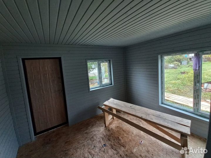 Каркасный дом 6х6