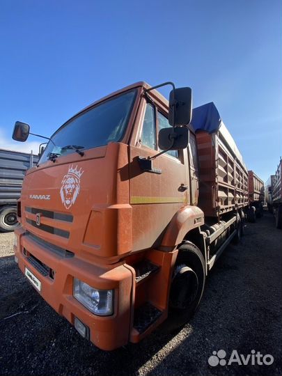 Зерновоз 28 м³ КАМАЗ 65115, 2023
