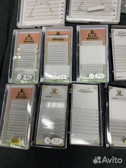 Пучки для наращивания ресниц