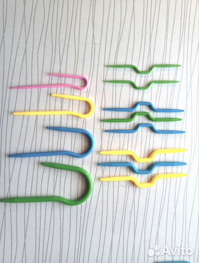 Спицы для вязания кос / пряжа нитки