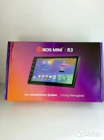 Автомагнитола BOS-mini R3 9' на Андроиде 2+32 GB