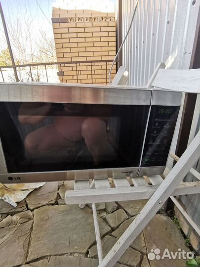 Свч микроволновая печь lg бу