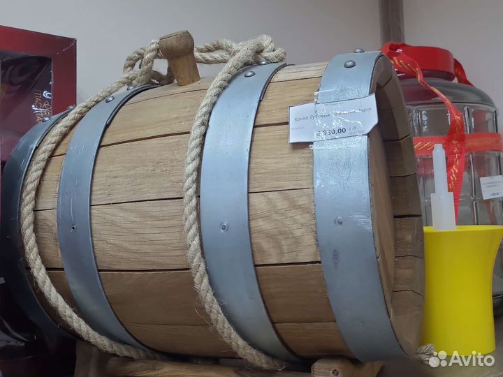 Бочка дубовая из скального дуба