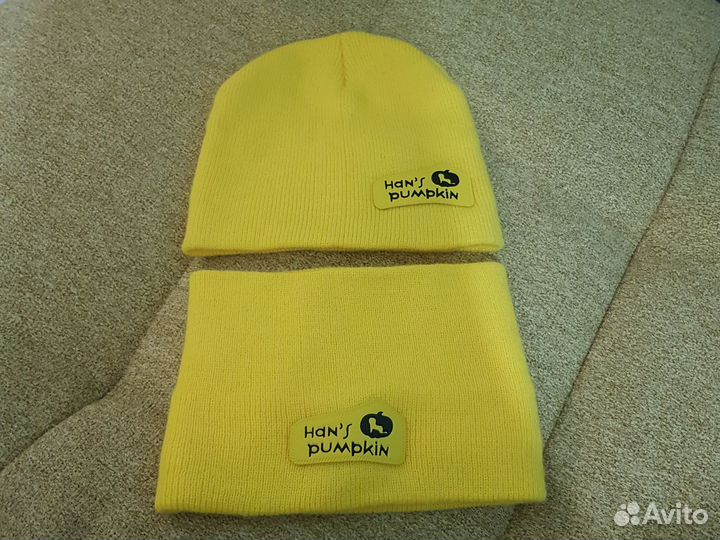 Шапка и снуд детские