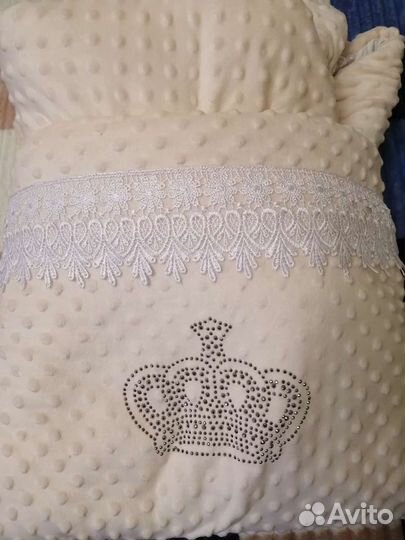 Конверт на выписку для девочки осень зима