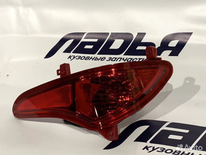 Катафот заднего бампера Hyundai Solaris(14-17) пра