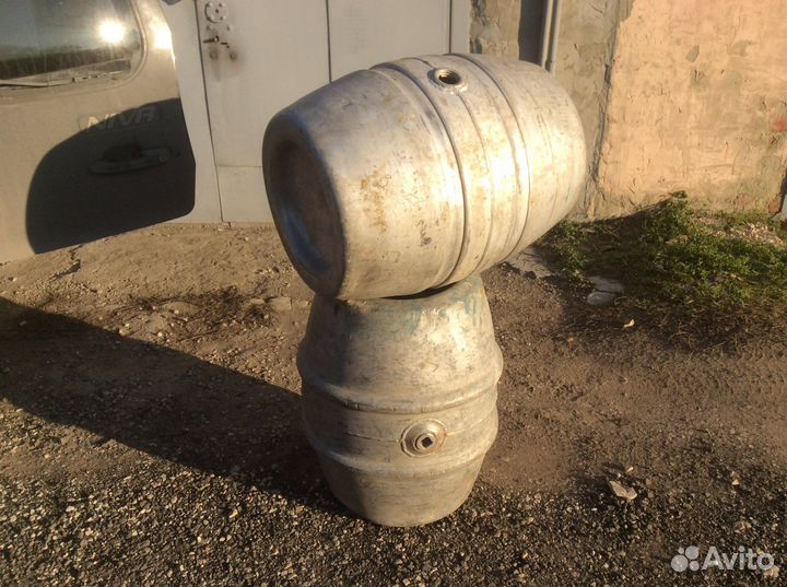 Кега алюминиевая из под пива чешского время СССР