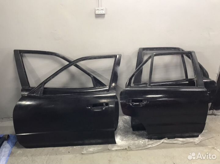 Пластиковые двери для Nissan Skyline R34 4 двери