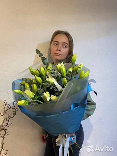 Букет из лилий