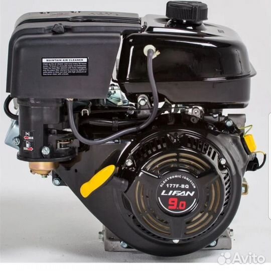 Двигатель lifan 177F 9 л.с
