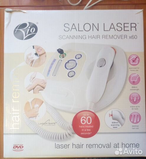Лазерный эпилятор RIO с сканирующей функцией