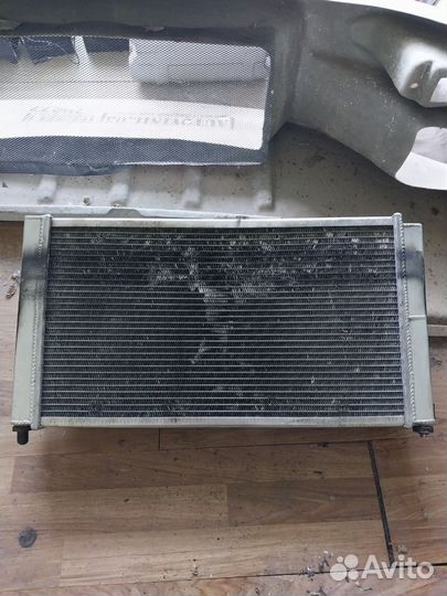 Толстый алюминеевый радиатор ваз 2112 - 2110