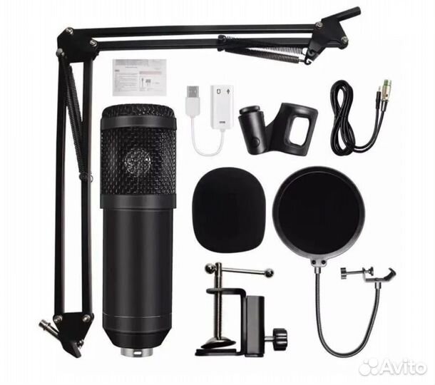 Профессиональный конденсаторный микрофон BM800 ISA