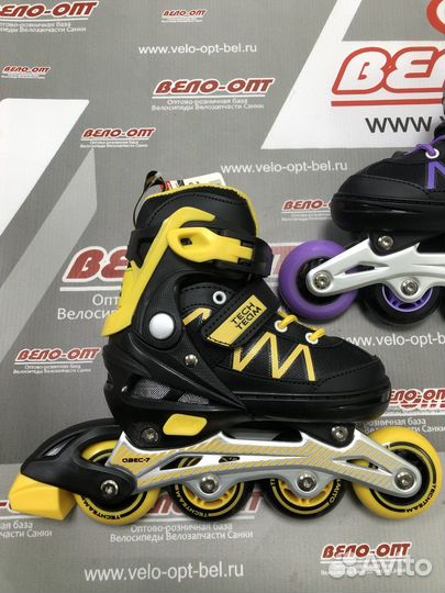 Раздвижные роликовые коньки Tech Team 30 31 32 33