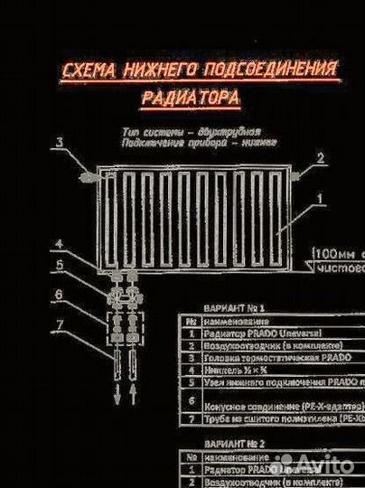 Стальной панельный радиатор отопления Prado